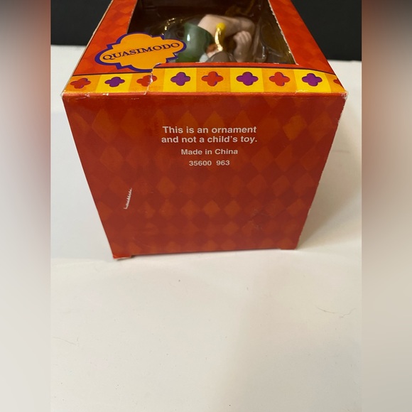 Vintage Disney QUASIMODO Hunchback of Notre Dame Grolier First Issue Ornament - Picture 11 of 12